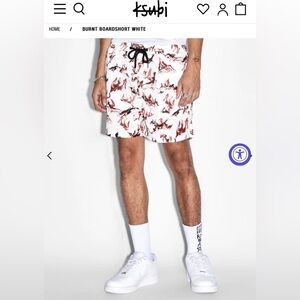 KSUBI Burn Boardshorts White